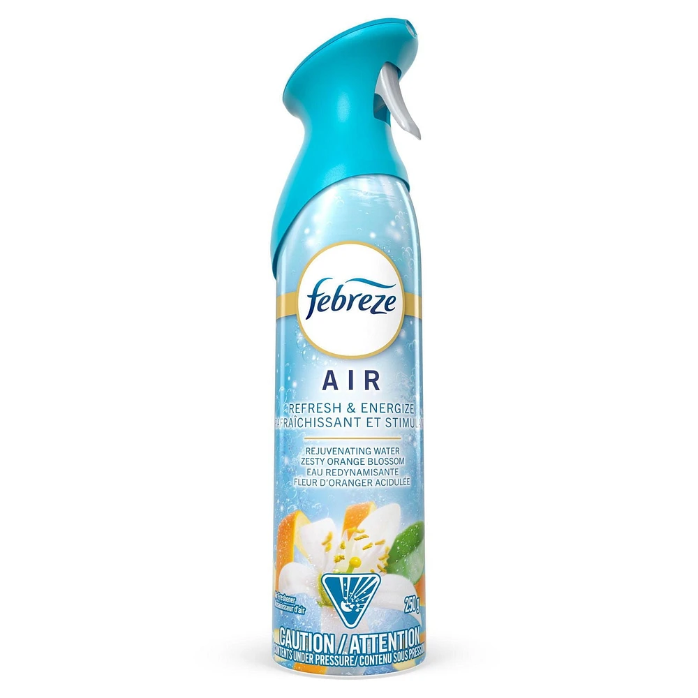 Febreze Air Freshener Spray, Odor-Fighting Room Spray, Refresh & Energize Scent, 250G