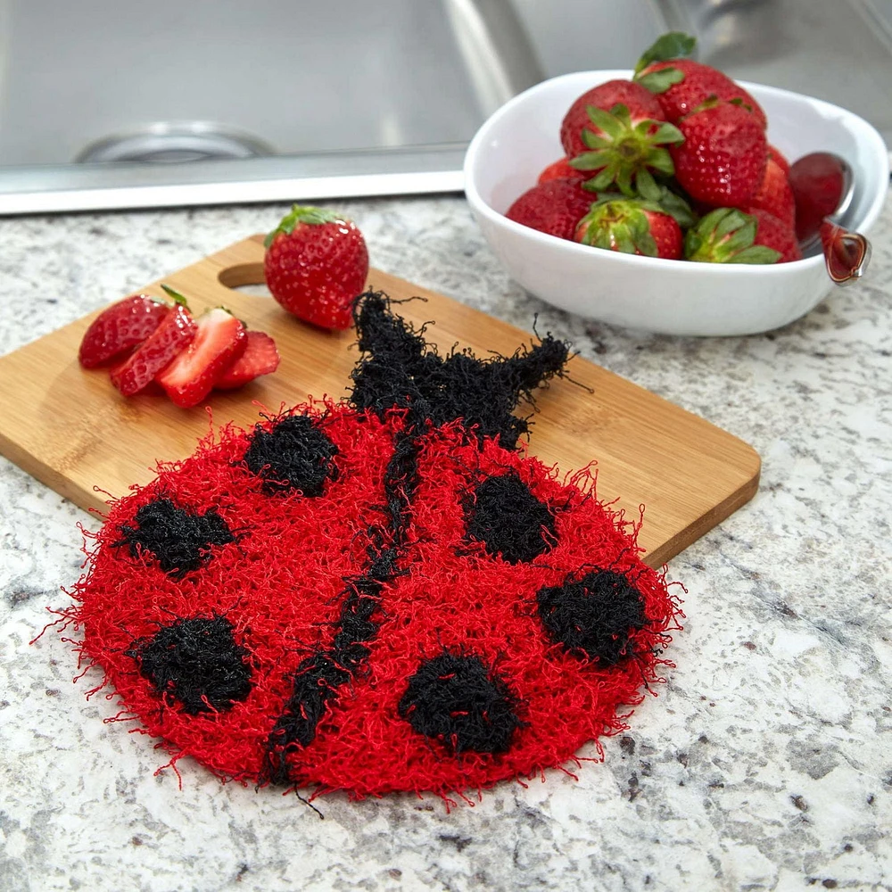 Red Heart® Scrubby™ Yarn, Polyester #4 Medium, 3.5oz/100g