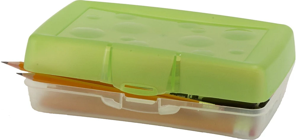 Boîte à crayons Storex en plastique