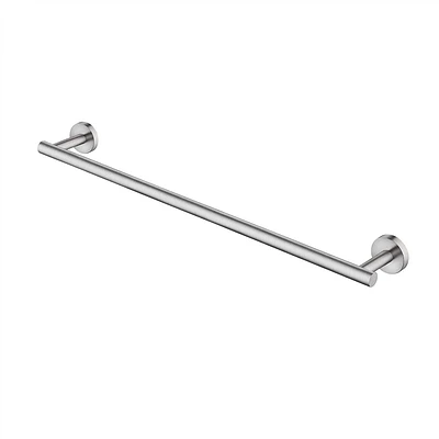 Avanities 30-in. W Round Stainless Steel Towel Bar In Brushed Stainless Steel Color AI-34581