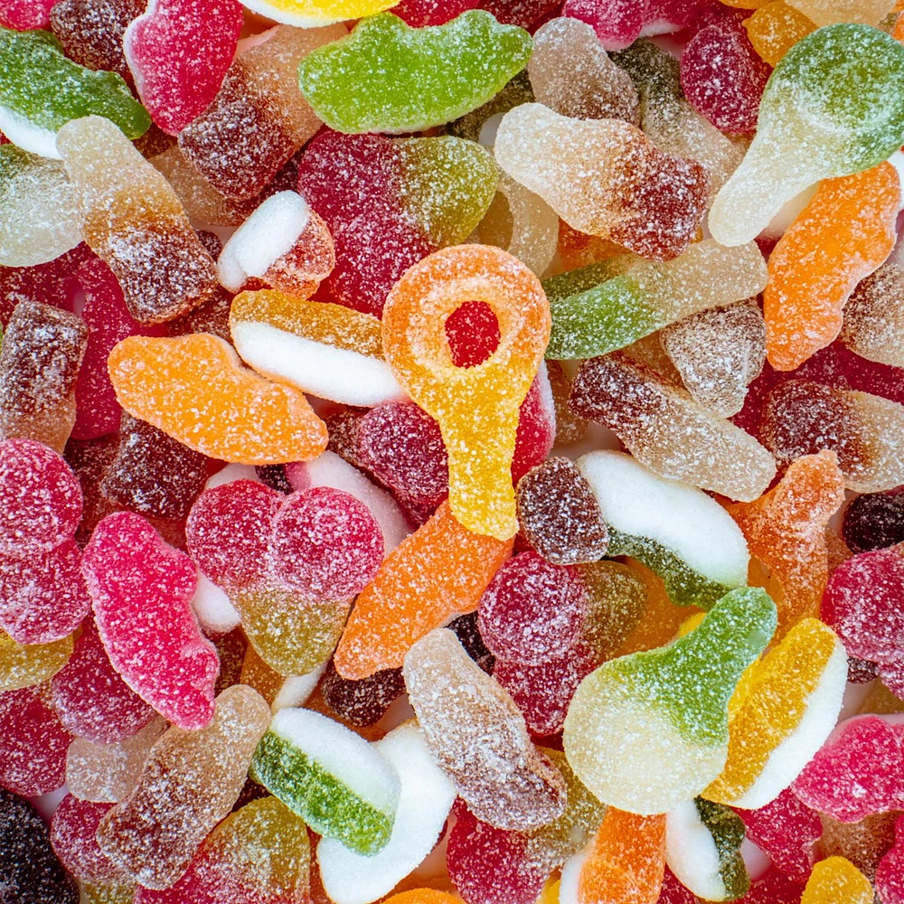 Haribo Tangfastics Gummy Candy, No Artificial Colours, 175g