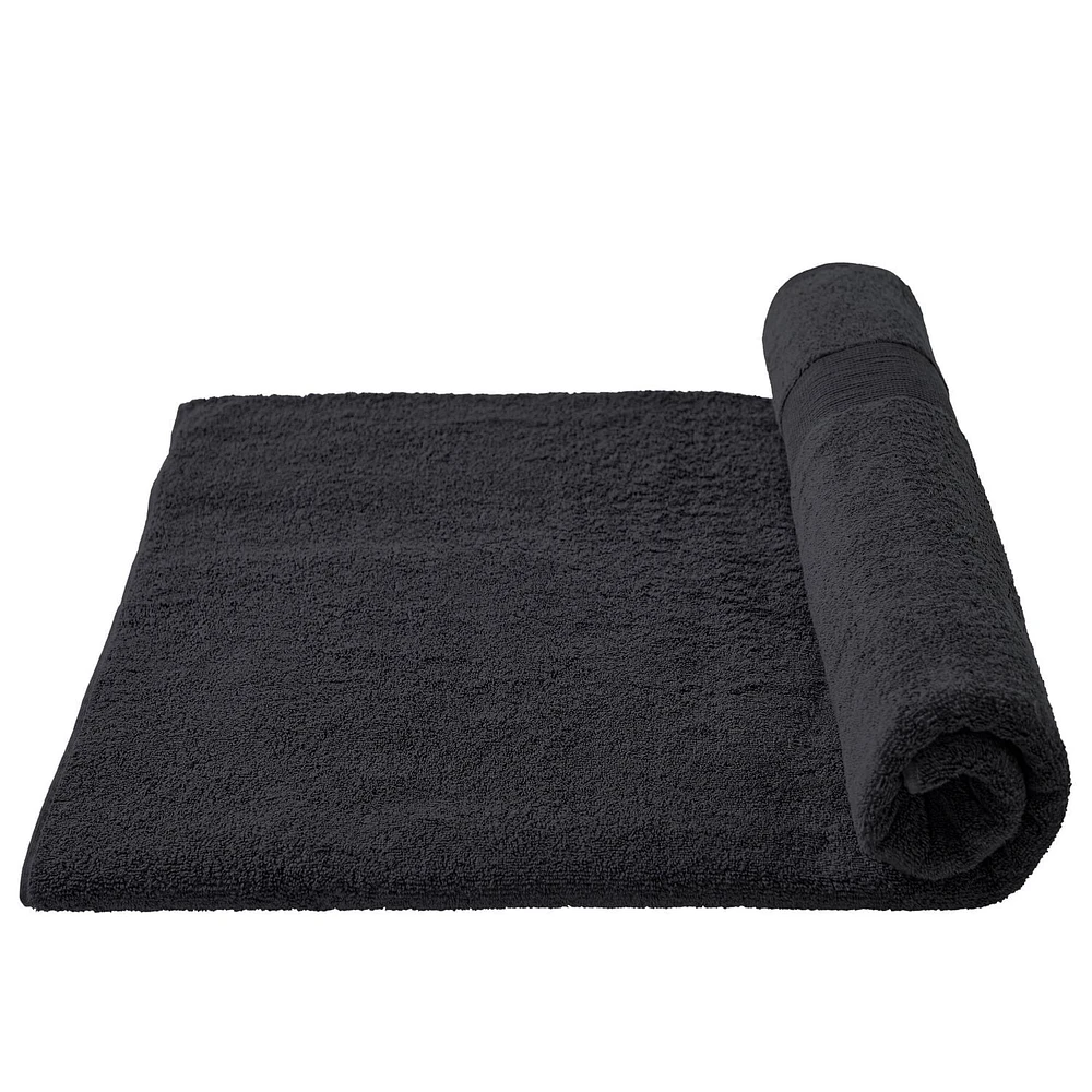 Fabstyles Drap de bain surdimensionné de qualité supérieure, extra épais et absorbant, drap de bain avec boucle de suspension, grande serviette de bain Jumbo pour douche et salle de bain