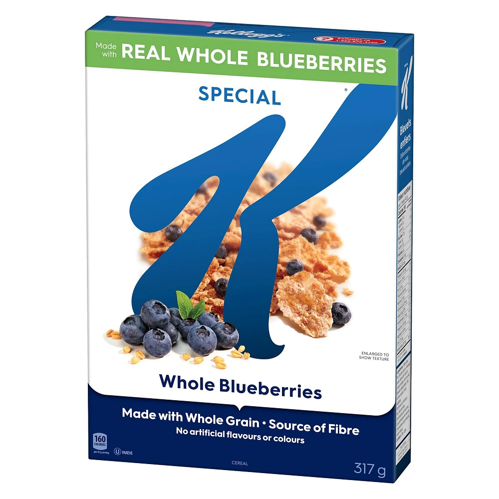 Kellogg's Special K Blueberry Cereal 317 g, Made with Whole Grains