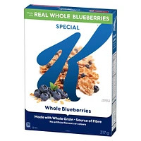 Kellogg's Special K Blueberry Cereal 317 g, Made with Whole Grains