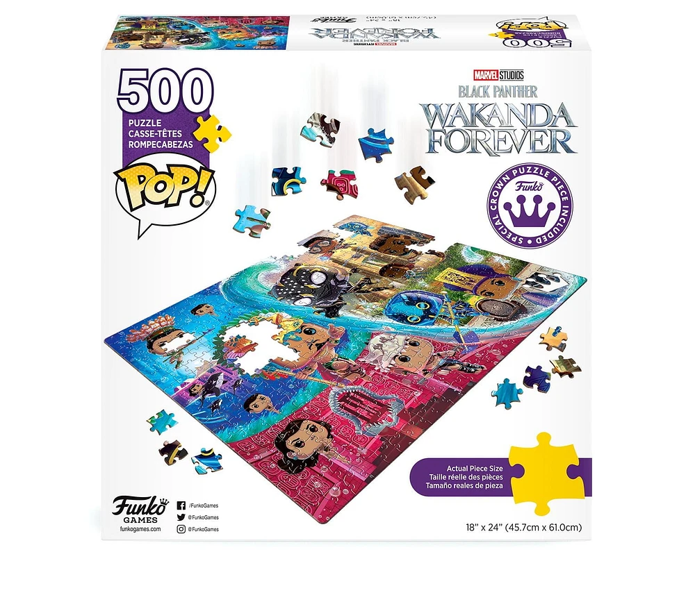 Funko Games POP! PUZZLE – MARVEL BLACK PANTHER: WAKANDA FOREVER