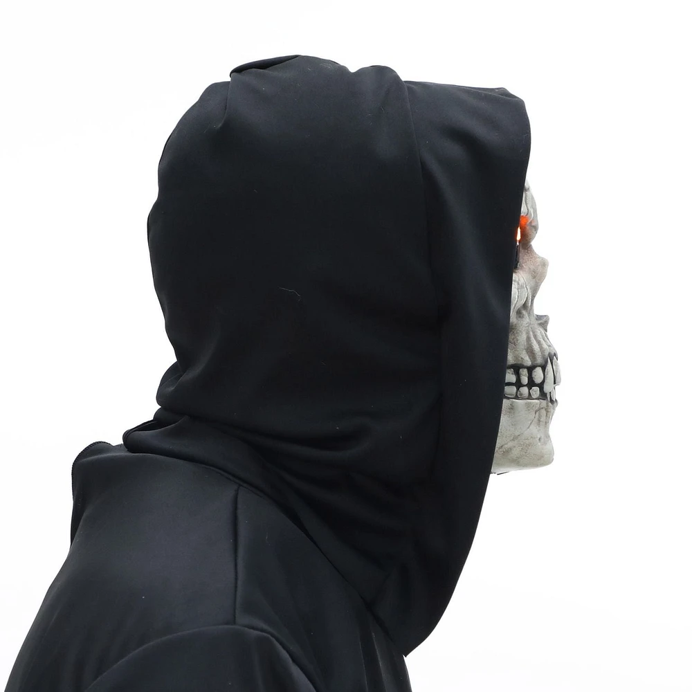 Adult Unisex Way to Celebrate Halloween Light-up Sinister Skull Mask