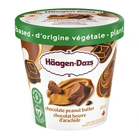 HÄAGEN-DAZS Plant-based Chocolate Peanut Butter Swirl Frozen Dessert, Vegan, E-HAGEN DAZS HD PN PNBT (8X400ML)