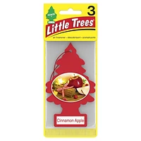 LITTLE TREES air freshener Cinnamon Apple 3-Pack, LT Cinnamon Apple 3-Pack