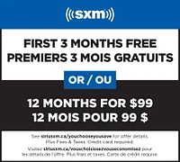 SiriusXM Syntoniseur pour véhicule