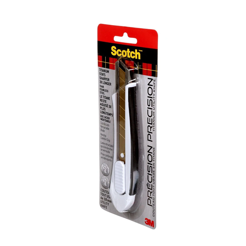 Scotch® Titanium Utility Knife, TI-KL, 18 mm