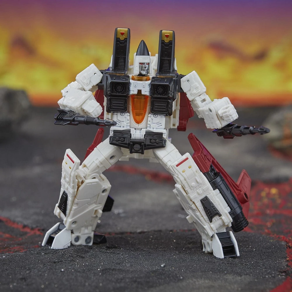 Transformers Legacy United Voyager G1 Universe Ramjet 7” Action Figure, 8+