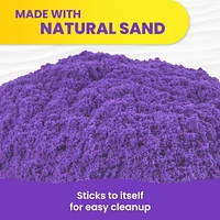 Kinetic Sand, 8oz Glorious Grape Scented Play Sand, Sensory Toys for Kids Ages 3 and up