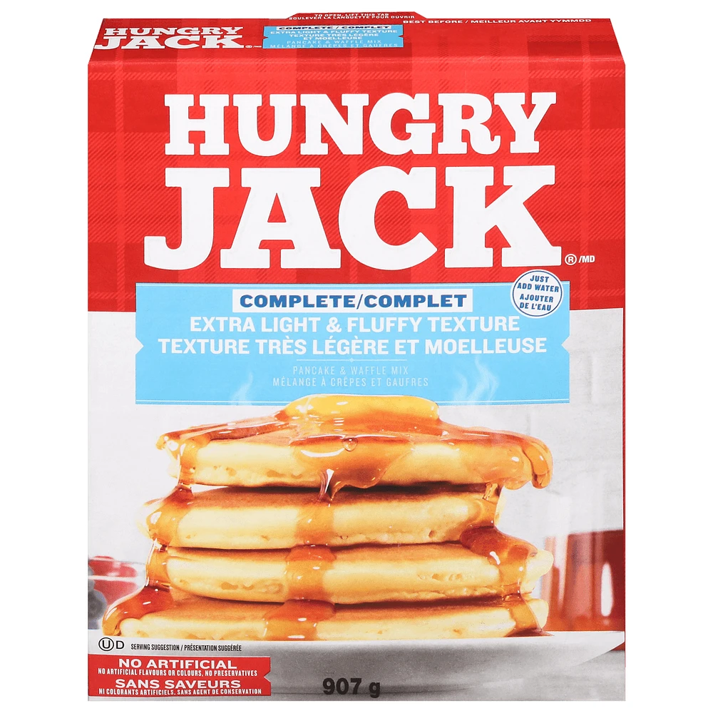 Hungry Jack Extra Light and Fluffy Complete Pancake Mix, HJ EXT L&F