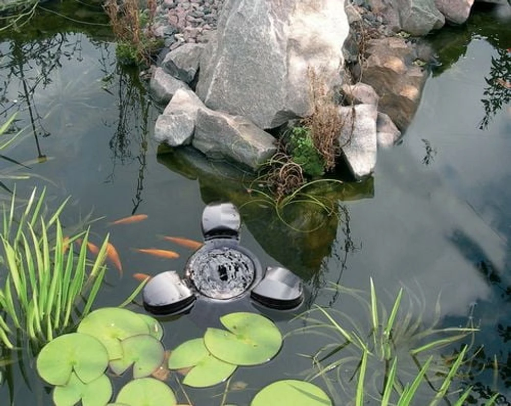 KoolScapes Floating Pond Skimmer, Outdoor Debris Removal for Clear Water Features