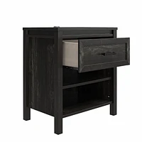 Table de chevet Beaumont d’Ameriwood Home, chêne noir