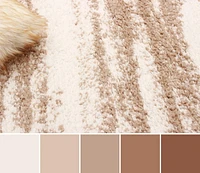 ECARPET Sirius 8'0" x 10'0" Contemporary/Modern, Plush & Shags Area Rug for Living Room, Bedroom, Dining Room, Entrance, Hallway and More.