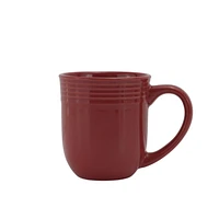 Tasse en grès émaillé rouge Mainstays Glace couleur avec grès