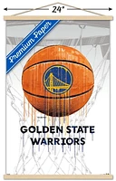 NBA Golden State Warriors - Drip Ball 20 Wall Poster