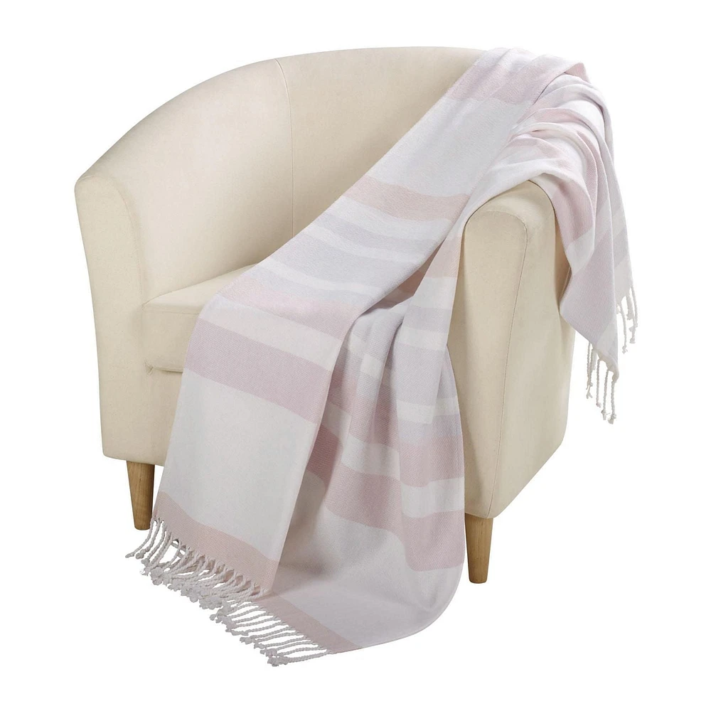 Jeté tissé en coton hometrends