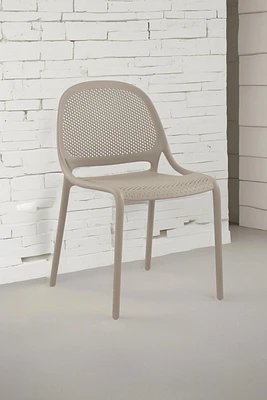 Chaise à dîner sans accoudoirs Summer Greige (4 chaises/boîte)