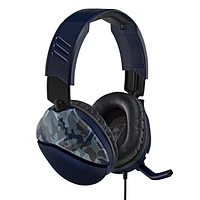 Casque de gaming Turtle Beach® Recon 70 Camo - bleu PS4™ Pro, PS4™ & PS5™ | Xbox One & Xbox Series X|S | Mobile Playstation 4