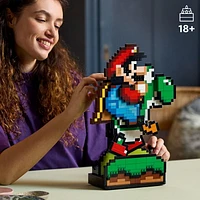 LEGO Super Mario Super Mario World : Mario et Yoshi 71438 Ensemble de construction (1215 pièces)