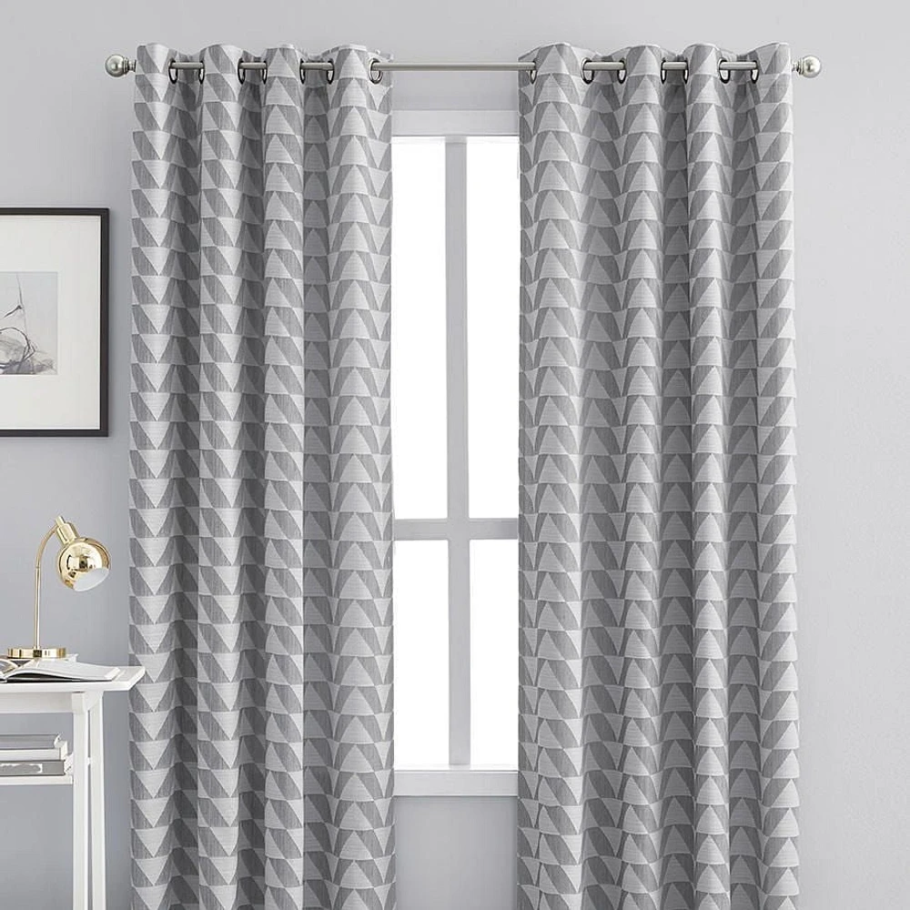 Panneau de rideau à œillets filtre à lumière Lys de hometrends