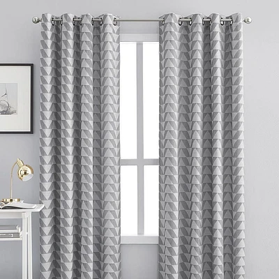 Panneau de rideau à œillets filtre à lumière Lys de hometrends