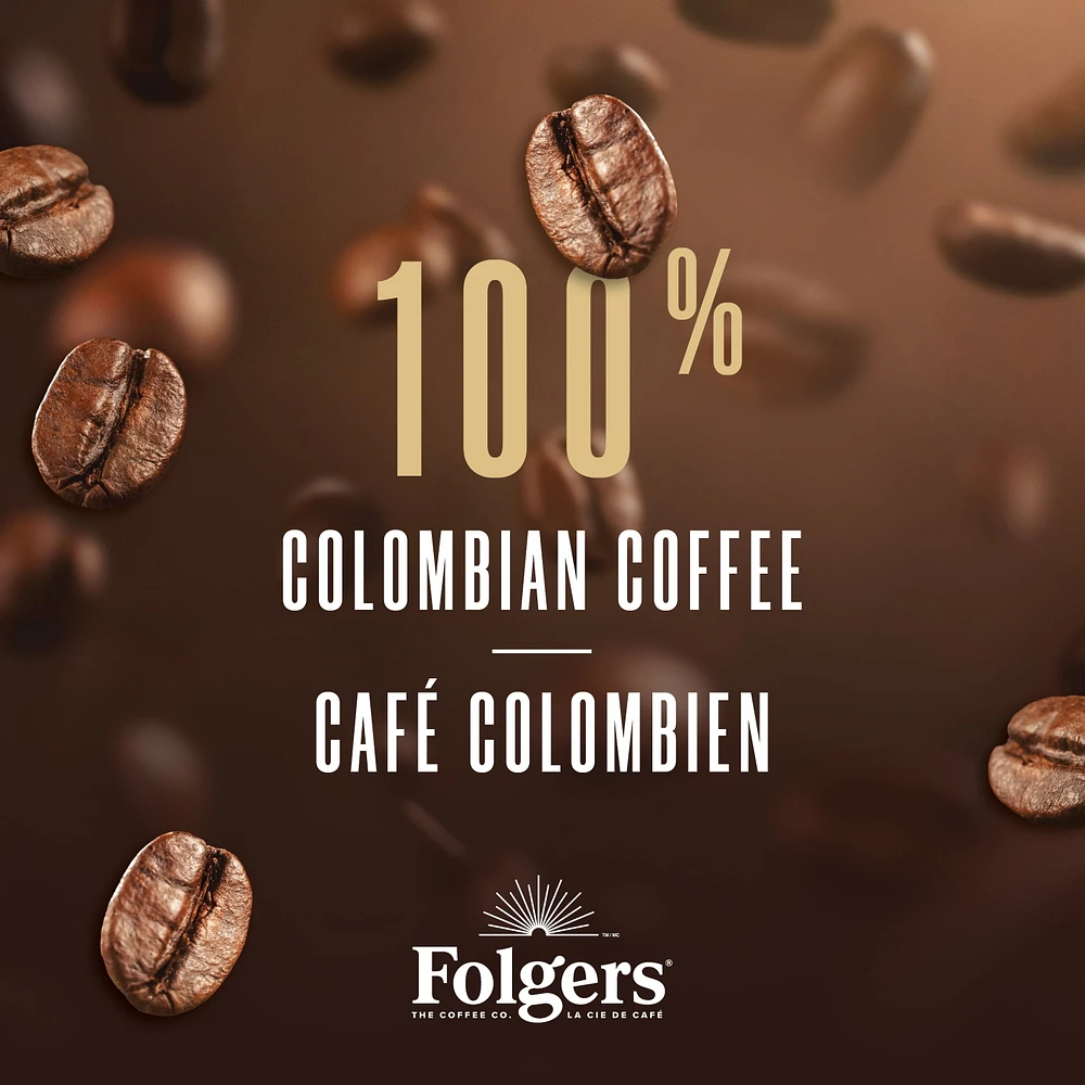 Folgers Capsules de café K-Cup Colombien suprême 30 Capsules 30 capsules
