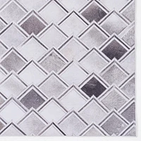 Tapis Laredo Fortin gris & ivoire de 5 pi x 7 pi