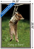 Famous Kitten Hang In There Poster Wall Poster