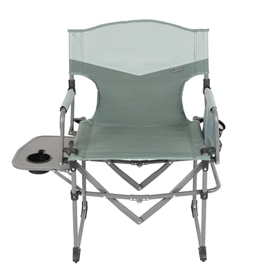 Chaise du directeur de la chaîne Ozark Trail Compact Fold, acier et polyester