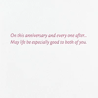 Carte d'anniversaire Signature Hallmark pour couple