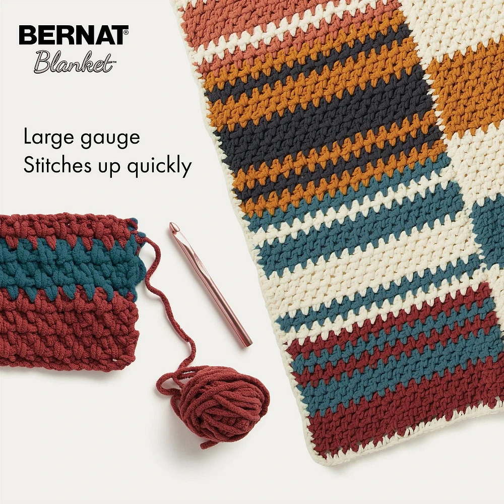 Bernat® Blanket™ #6 Super Bulky Polyester Yarn 10.5oz/300g
