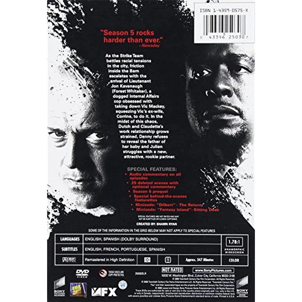 The Shield: The Complete Fifth Season