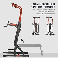 Station Soozier pour équipement d'entraînement de gym à domicile avec banc assis
