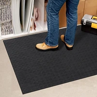 Tapis de sol tout usage en caoutchouc de 3 pi x 4 pi pour l’intérieur et l’extérieur