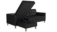 Hartford Storage Sectional Futon