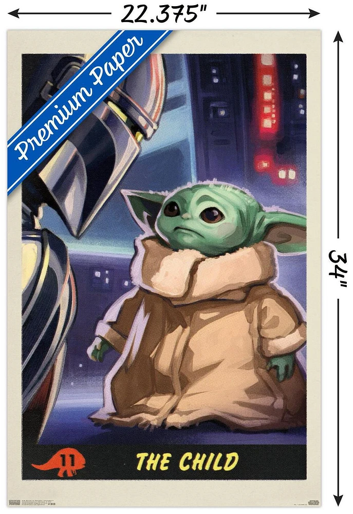 Star Wars: The Mandalorian - Child Number 11 Wall Poster