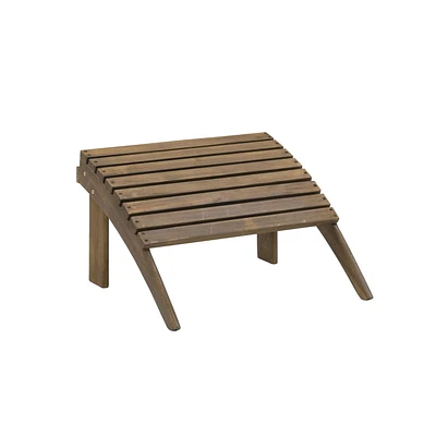 Repose-Pieds Extérieur Adirondack En Teck