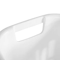 Sterilite Rectangular Open Hamper- White, Each