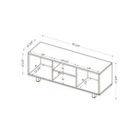 TV Stand with Door from the collection Octave South Shore