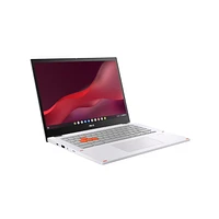 ASUS Chromebook Vibe CX34 Flip cloud gaming laptop, 14" 144 Hz Touch Display (1920x1200), Intel® Core™ i3-1215U Processor, 128GB SSD, 8GB RAM, ChromeOS, Pearl White, CX3401FBA-DS31T-CB