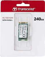 Transcend 240 Go, m.2 2242 ssd, sata3, TLC (TS240GMTS420S)