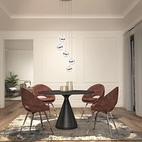 Artika luminaire Wavey à 5 lumières à DEL intégrées