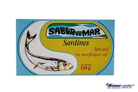 Sabor do mar sardines spiced, sell quantity 120g