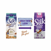 Silk Almond Coconut Blend Milk Alternative, Unsweetened, Dairy-Free