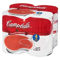 Campbell's® Condensed Tomato Soup (4 x 284 mL), Made with 4 tomatoes and no artificial flavours.