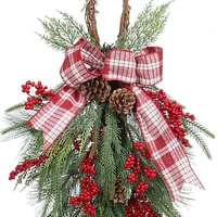Holiday Time Christmas 32IN Evergreen Swag