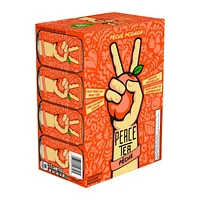 Peace Tea Peach Party Cans, 341 mL, 12 Pack, 12 x 341 mL